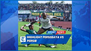 Highlight Persebaya Vs Persib 22 Maung Bandung Gagal Pangkas Poin [upl. by Nerrag]