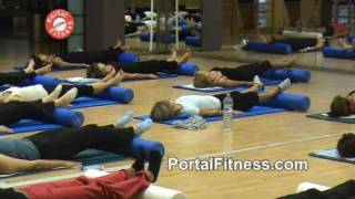 Clase de Pilates con Cilindro Parte I [upl. by Egreog]