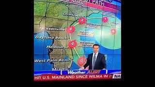 Hurricane Matthew  News Caster Shep Smith Says You and your Kids will die [upl. by Cohe]