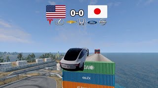 American cars 🇺🇸 VS Japanese cars🇯🇵 [upl. by Refannej]