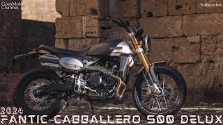 2024 FANTIC Caballero 500 Deluxe  Unlocking Adventure for OffRoad Dominance [upl. by Jessey484]