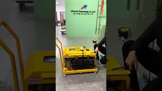 How to Use Optical cable pulling machine machine cablemachine puller [upl. by Zeuqirdor832]