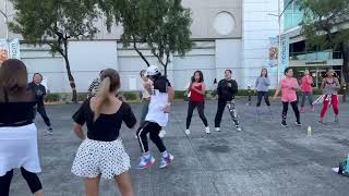 SM SOUTHMALL ZSIDE GROUP DANCE FITNESS  coach nante tv vlog [upl. by Erde]