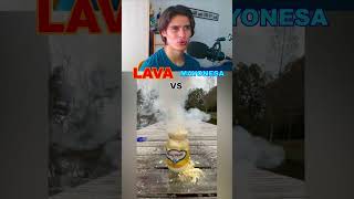 LAVA VS POTE DE MAYONESA [upl. by Ettie]