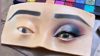 Half Cutcrease Eyemakeup Tutorial Hooded Eyes Makeup Colorfull Makeup Tutorial [upl. by Mushro811]