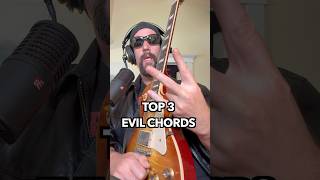 My top 3 EVIL chords on guitar [upl. by Lona947]