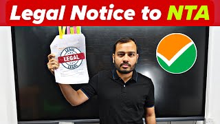 Alakh Sir Legal Notice to NTA  NEET Results Scam 🙏 [upl. by Lebanna542]