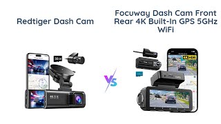 🚗 Dash Cam Comparison REDTIGER F7NP vs FOCUWAY D2Duo 📹 [upl. by Ibrek]