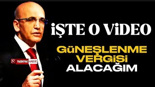 Mehmet Şimşek ile Böyle Dalga Geçtiler Güneşlenme Vergisi Alacağız [upl. by Ydne]