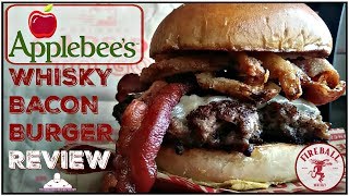 APPLEBEES® WHISKY BACON BURGER REVIEW  799 [upl. by Aliuqa]