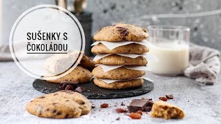 SUŠENKY S ČOKOLÁDOU  recept  vegan  MaruškaVEG [upl. by Eledoya]