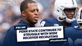 Penn States Wide Receiver Recruiting Struggles Continue  PennState Nittany Lions Football [upl. by Nnyw910]