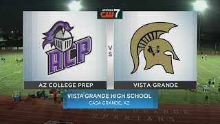 Replay AZ College Prep vs Vista Grande [upl. by Artap]