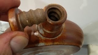 How to make a ceramic screw thread [upl. by Enymsaj363]