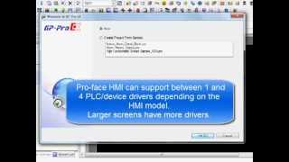 How To Set Up and Use Multiple PLC drivers with Proface HMI [upl. by Noby]