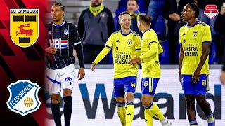 Samenvatting SC Cambuur  FC Eindhoven 21102024 [upl. by Eonak455]