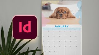 How to Create a Calendar Template in InDesign [upl. by Hamrnand439]