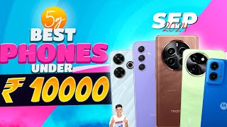 Best 5G Phone Under 10000 in September 2024  Top 5 Best 5G Smartphone Under 10000 in INDIA [upl. by Tnerual31]