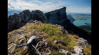 Spinnerin  Schafberg 1725m Austria Alps drone DJI Mavic Pro [upl. by Heida]