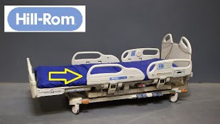 How to LOWER or Raise HillRom Hospital Bed Side RAIL Assy VersaCare Centra CareAssist Siderail [upl. by Azarcon]