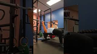 Barbell Bench Press Progressions with bands [upl. by Abramo]