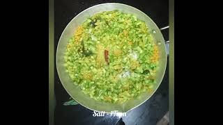 Padavalanga kootu fry  snake gourd fry  easyrecipes shorts sabji newrecipes [upl. by Cower]