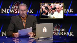 Pope Francis meets with Charismatics in Rome  Newsbreak 632014 [upl. by Anawahs]