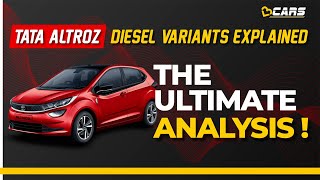 Altroz Diesel Variants Explained XE XM XT XZ  With Feature Packs Rhythm Style Luxe Urban [upl. by Lleuqram]