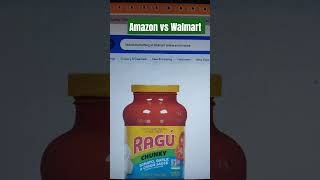 Amazon Find Ragu Pasta Sauce  Walmart to Amazon shorts amazon walmart usa [upl. by Pratt]