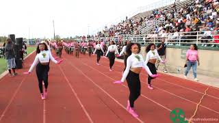 Plaquemine Marching Band and The Dazzlers Dance Team Marching In Plaquemine BOTB 2023 [upl. by Carlina334]