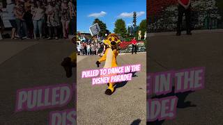 Guest pulled to DANCE in Disney Parade [upl. by Aivartal375]