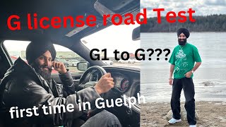 G class Road test in Guelph Got driving license in just 5 minutes first attempt test route [upl. by Alaj779]