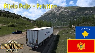 Mountainous route from Bijelo Polje to Pristina  East Balkan DLC [upl. by Berton]