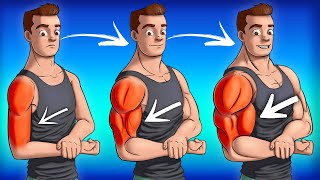 10 BEST Exercises for BIG ARMS Dumbbells Only [upl. by Isiahi911]