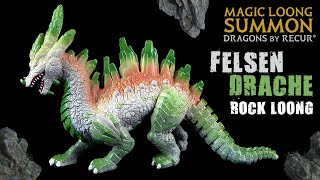 Recur ® Felsendrache  Rock Dragon  Steindrache  Magic Loong Summon  Mythen amp Legenden Drache [upl. by Sixla]