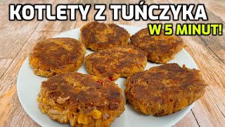 Przepis na pyszne kotlety z tuńczyka z puszki [upl. by Nnyl717]