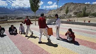 JNV LehLadakh students Nukkad Natak on Swachhta abhiyan  swachh BharatSwachhta pakhwada jnv [upl. by Tomaso]