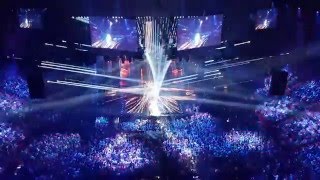 Dami Im  Sound of Silence Live Eurovision  CRAZY FAN CROWD [upl. by Luhar]