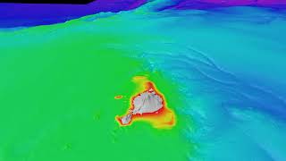 3D view of Kerguelen PlateauWilliams Ridge [upl. by Lienet443]