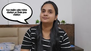 Kya mujhe yaha rahna chahiye ya Chale jana chahiye😒 Snappygirls vlogs [upl. by Aihsinat259]