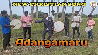 Adangamaru  அடங்கமறு  song  MPS Zerubbabel  Christian folk song [upl. by Ahcsropal992]