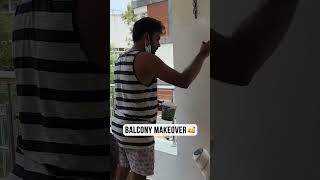 Balcony Makeover 🥰ytshorts shorts balcony makeover mahishivan tamadamedia [upl. by Leoine326]