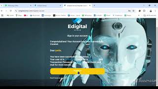 HOW TO DO SIGN UP LOGIN AND DEPOSIT IN E DIGITAL SENSE PLATFORM [upl. by Cyprus]