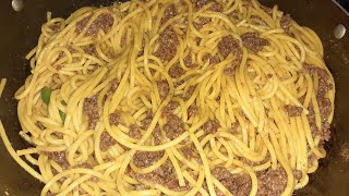 mincemeat spaghetti recipe delicious recipe [upl. by Catherin]