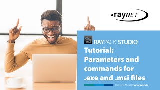 RayPack Studio Parameters and commands for exe and msi files [upl. by Zeena]