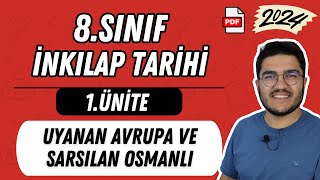 8Sınıf İnkılap Tarihi 1Ünite Uyanan Avrupa ve Sarsılan Osmanlı  LGS 2024 [upl. by Nywrad]