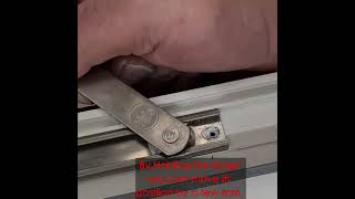 How To Window Window hinge adjustment [upl. by Adnalue]