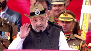 BSF  Union Home Minister Amit Shah addresses at 57th Raising Day of BSF [upl. by Siol]