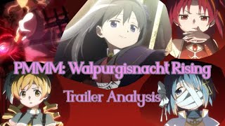 Puella Magi Madoka Magica Walpurgisnacht Rising Trailer Analysis  Theories [upl. by Aihtyc]