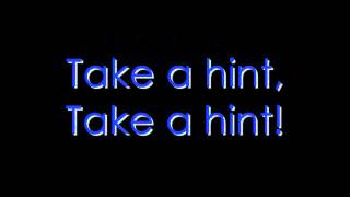 Take A Hint Lyric Video [upl. by Amleht]